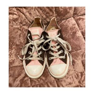 Pink and Brown All-Star Converse